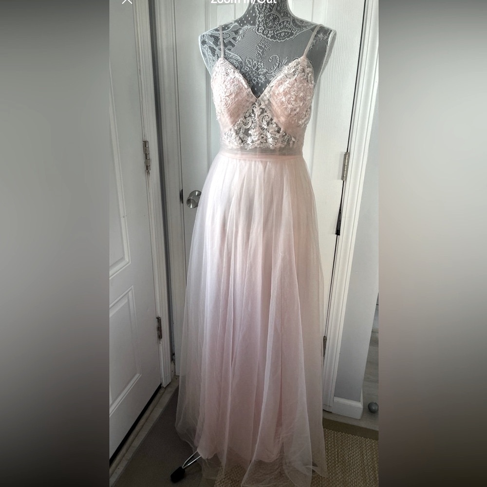 Azazie Soft Pink Dress - Picture 7 of 12